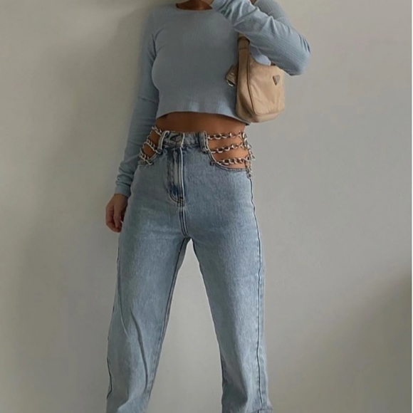 Fashion nova link by link straight leg jeans - Picture 5 of 5